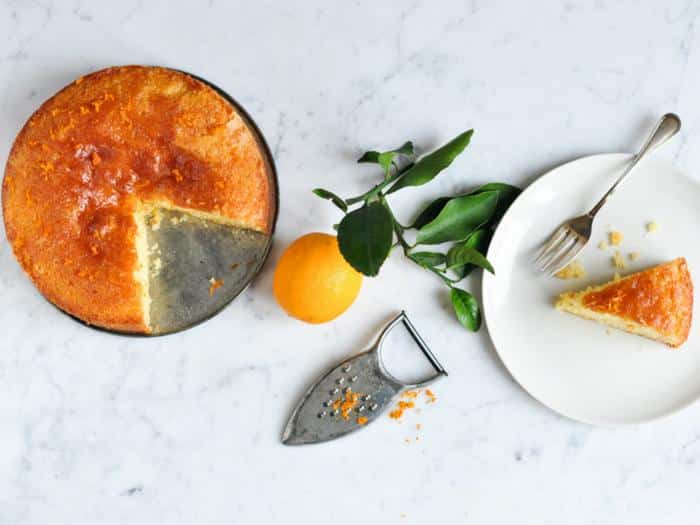 Meyer Lemon Syrup Cake by Eat Little Bird