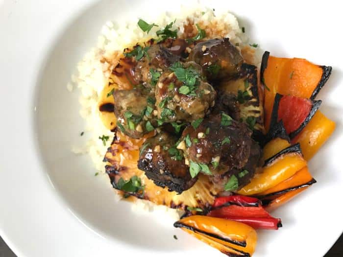 Pineapple Teriyaki Turkey Meatballs 7